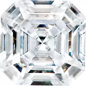 2.88ct Asscher Moissanite