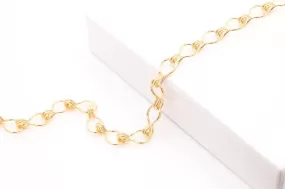 5mm Ladder Chain, 14K Gold-Filled, Pay Per Foot, Jewelry Making Chain