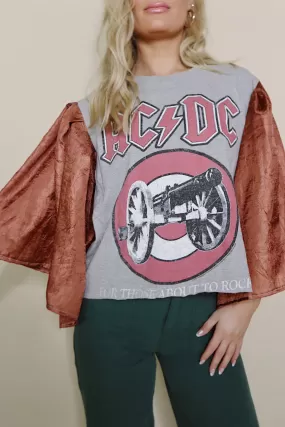 ACDC Ruffle Tee (Small)