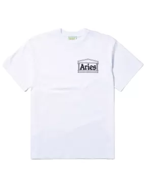 Aries Womens Temple SS Tee White