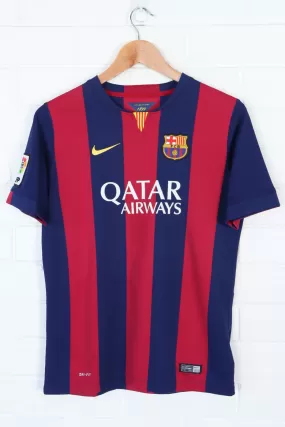 Barcelona 2014/2015 NIKE Home Soccer Jersey (S-M)