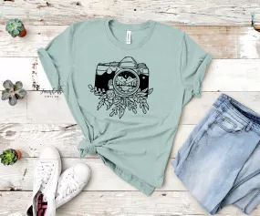 Camera Mountain Outdoor Shirt