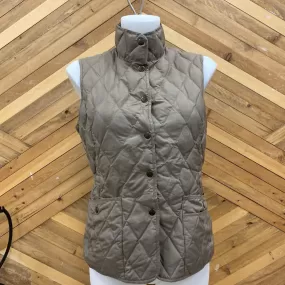 Eddie Bauer - Women's Quilted Down Vest - MSRP $139: Brown-women-SM