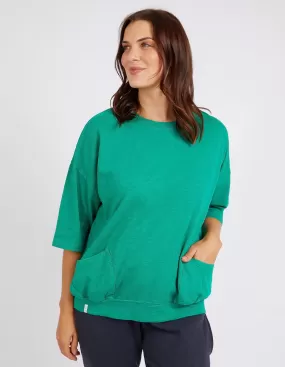 Elm Mazie Sweat - Goodness Green