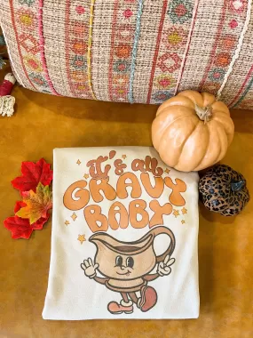 Gravy Baby Long Sleeve Graphic Tee