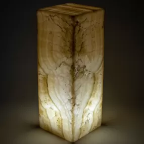 Natural Onyx Lamp Light Tower - 16