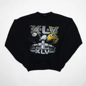 Steelers v. Packers Super Bowl XLV Crewneck (L)