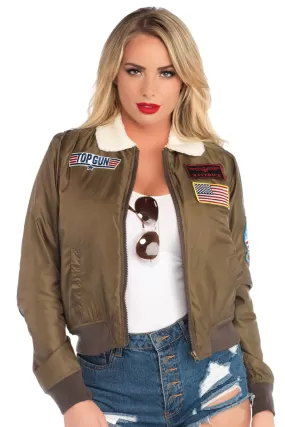 Top Gun women's nylon bomber