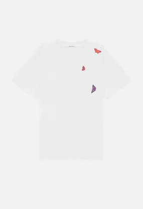 University Tee / Mariposa White