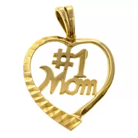 Vintage #1 Mom Charm