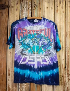 Vintage Grateful Dead Giant's Stadium Tie Dye Concert T Shirt 1991 Medium