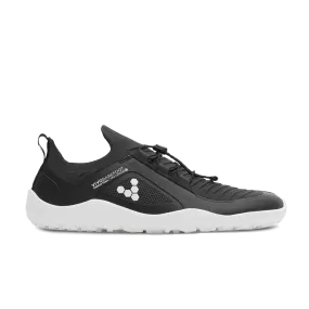 Vivobarefoot Primus Trail Knit FG Mens Obsidian / White